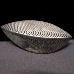 Eigil Jensen für Anton Michelsen Dänemark Sterlingsilber Blatt Brosche 24,9 g C815 - Bild 1 von 8