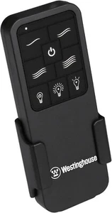 Westinghouse 7787900 Four Speed Black Ceiling Fan Remote Control - Picture 1 of 3