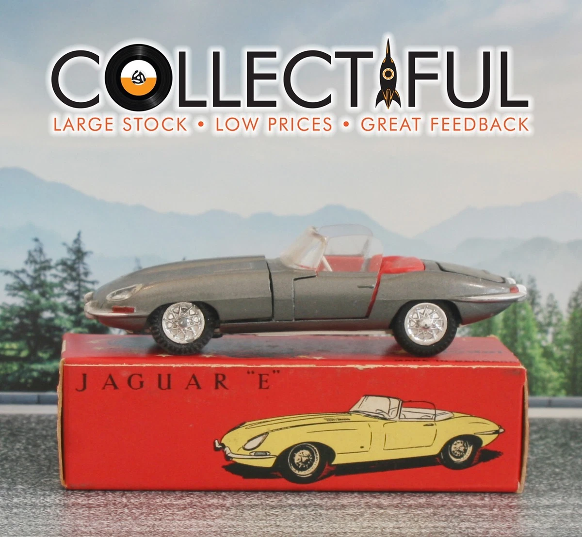 ミニカー TEKNO 926 JAGUAR E TYPE Tekno 926, Jaguar E-Type - Free Price Guide & Review