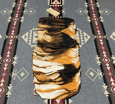 Vivienne Tam Tiger Stripe Ruffle Skirt Sz 1 NWT T39 - Image 1 of 4