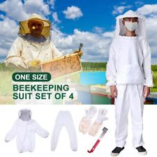 Beekeeping Bee Honey Keep Equipment Gloves Honeycomb Brush Hook Veil Suit Sets