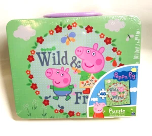 Gabby's Dollhouse **PEPPA PIGS LUNCHBOX 24PC PUZZLE** New Sealed in Box - Picture 1 of 4