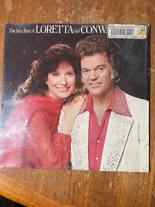 THE VERY BEST OF LORETTA AND CONWAY: MCA-3164 1980 VINYL LP Reissue shrink VG - Picture 1 of 6