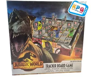 Jurassic World Tracker Board Game, Find & Rescue Dinosaurs - Brand New & Sealed - Picture 1 of 2