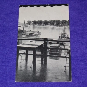 Vintage Printed Postcard of Herzog's Sea Food Cafe On The Potomac in Washington - Picture 1 of 2