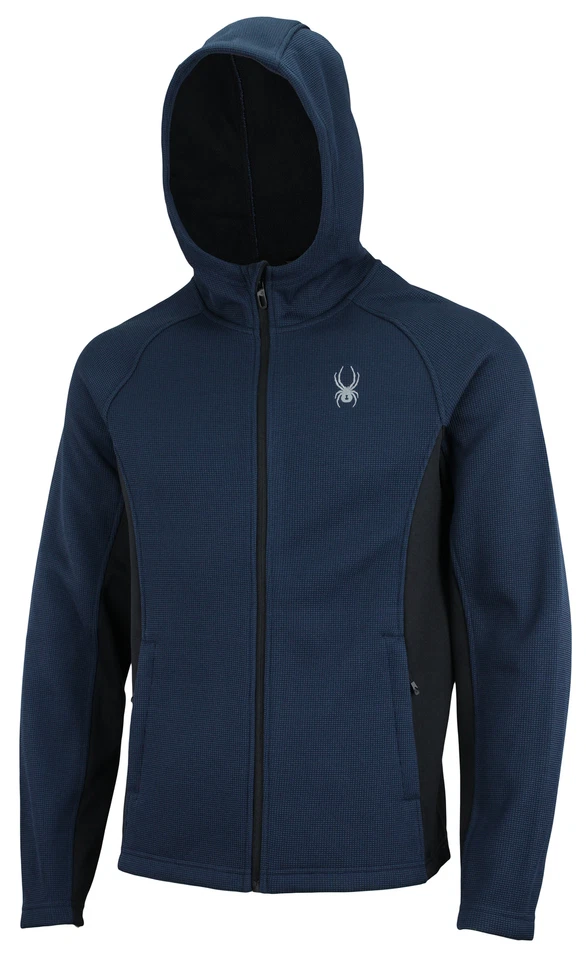 Spyder Men's Constant Full Zip Hooded Jacket, Color Options