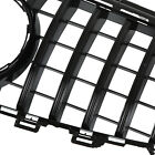 (Black)ABS Grill Frame Cover Front Grill Cover Scratch Resistant Abrasion