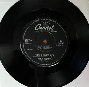 Beach Boys Capitol 45 Then I Kissed Her English Pressing - Picture 1 of 2
