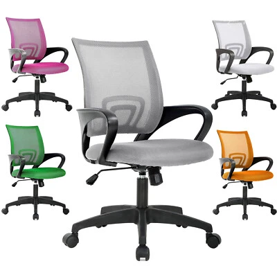 YEWULI Office Chair Home Office Chair Mesh Mid Back Computer Chair Ergonomic Desk Chair