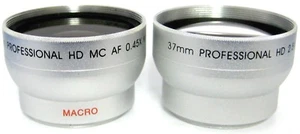 Juego de teleobjetivos Hi-Definition Pro gran angular y 2,2x para Nikon 1 J5 AW1 - Imagen 1 de 14