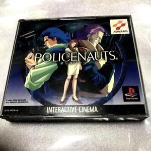 POLICENAUTS PS1 Playstation with BOX