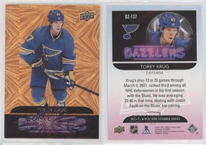 2020-21 Upper Deck Extended Series Dazzlers Orange Torey Krug #DZ-137