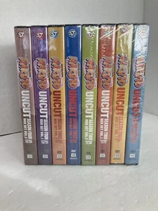 Naruto UNCUT TV Series Complete Seasons 1-4 (220 Episodes) NEW 48-DISC DVD SET - Picture 1 of 5