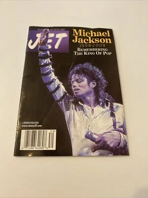 2009 JULY 20-27 JET MAGAZINE - MICHAEL JACKSON COVER - KING OF POP - O 11522 - Image 1 of 4