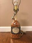 Vintage & Rare Hand Crafted and Recycled Jack Daniels Spring Water Bottle Lamp