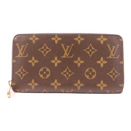 LOUIS VUITTON（LV） Portafoglio lungo Louis Vuitton LV GHW con cerniera M42616 monogramma marrone