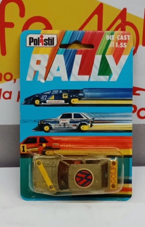 POLISTIL 1/55 DIE CAST GOLF TURBO   MADE IN ITALY 1983 - Immagine 1 di 1