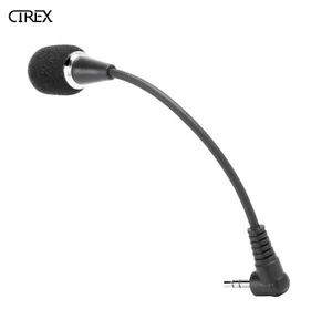 Microphone Mini 3.5mm Jack Flexible Mic For PC Laptop Notebook Skype Video Call - Picture 1 of 6