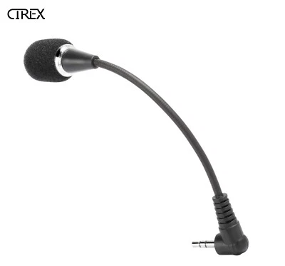 Microphone Mini 3.5mm Jack Flexible Mic For PC Laptop Notebook Skype Video Call - Image 1 of 4