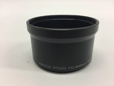 RAYNOX RT5249 F52-M49mm Lens Adapter for FUJIFILM S5000 Genuine MADE IN JAPAN - Image 1 of 4