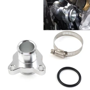11537541992/11537544638 for BMW N54 335i 335 Water Hose Fitting Silver - Picture 1 of 7