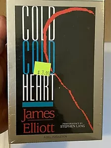 KALTES KALTES HERZ von JAMES ELLLIOTT & STEPHEN LANG - HÖRBUCH 4 KASSETTEN - NEU - Bild 1 von 3