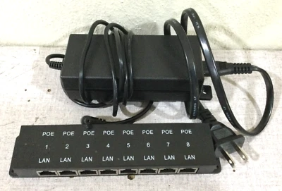 POE-8-ENC 8-PORT 10/100 POE INJECTOR - Image 1 of 3