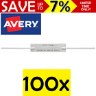 New 100X Avery Tubeclip Fastener Lateral File Adhesive Base Stick On Only 44006