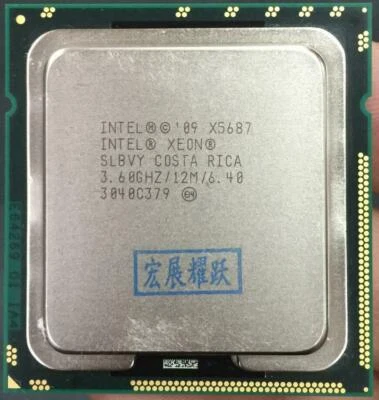  Intel Xeon Processor X5687 Quad-Core LGA1366 3.6GHz/12MB Desktop CPU - Image 1 of 2