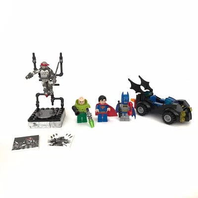 Lego minifigures lot Batman Superman Lex Luthor Ninja Turtle Raphael Mega Bloks - Image 1 of 3