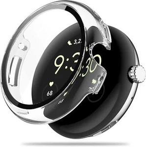 Do Google Pixel Watch Odporne na wstrząsy etui Szkło hartowane Osłona ekranu - Zdjęcie 1 z 15