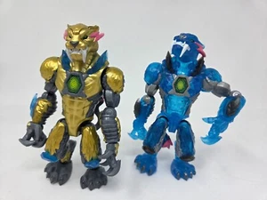 Mr Beast Lab Mutators Stealth Panther Gold Panther Action Figures Lot of 2 - Picture 1 of 6