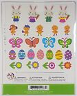 48pc Easter Bunny Temporary Tattoos Rabbit Butterfly Flowers Eggs Kids.