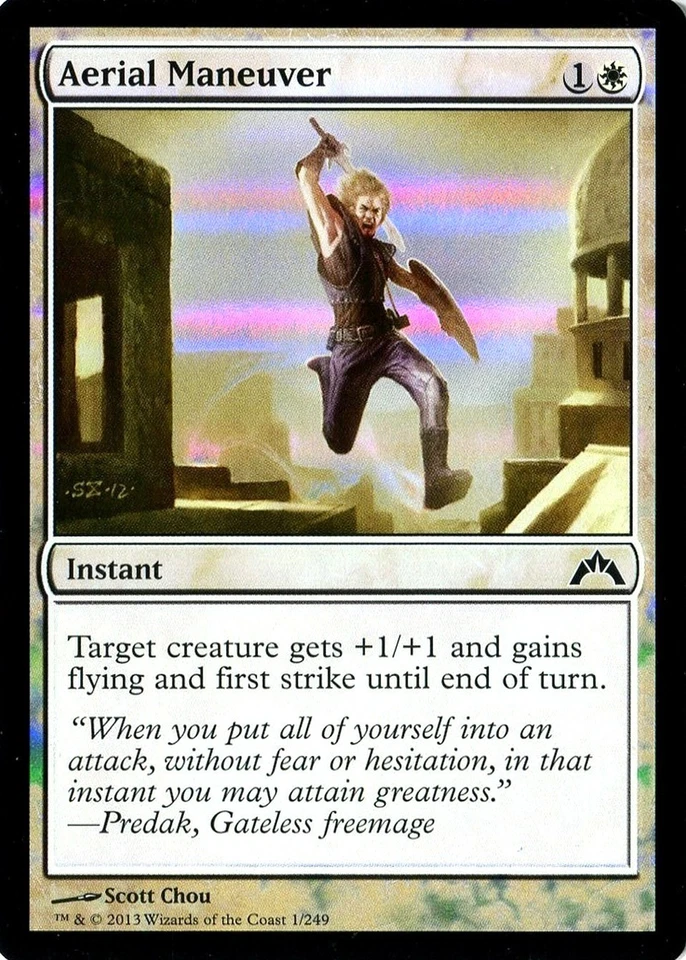 MTG - Gatecrash - Aerial Maneuver - 2X - Foil - NM - Image 1 of 1