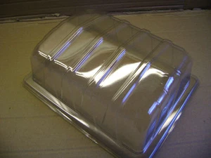 20 HALF SIZE PLASTIC SEED TRAY PROPAGATOR TOPS ( LIDS ) EXCELLENT VALUE - Picture 1 of 12