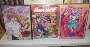 LOT 3 DVD Anime Majocco MAGICAL DOREMI OJAMAJO,MERMAID MELODY SIREN,TOKYO MEWMEW - Imagen 1 de 10