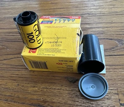 1 x KODAK Gold ISO 100 35mm 24 Exp. Print Photo Colour Film EXPIRED 12/2003 - image 1 of 3