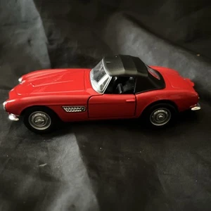 *BRAND NEW* Welly Diecast Car 1956 BMW 507 Red Convertible 4.5 Inch - Picture 1 of 4