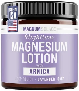 Nighttime Magnesium Lotion with Arnica – Soothing Relief & Relaxation, Highly Co - Picture 1 of 1