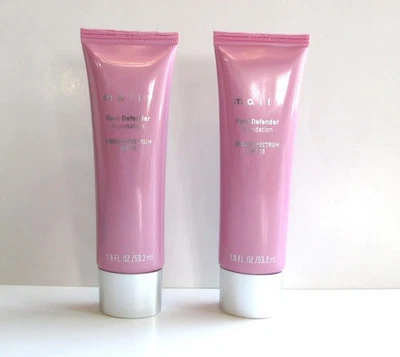 Mally Beauty LOT OF 2 FACE DEFENDER FOUNDATION Light Shade - Image 1 of 3