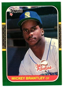 1987 Donruss The Rookies #27 Mickey Brantley Seattle Mariners - Picture 1 of 2
