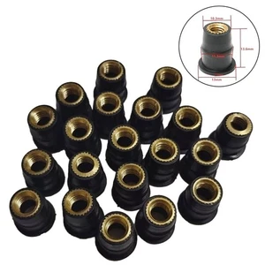 Repair Essentials 20 pièces écrous de puits en caoutchouc M6 parfaits pour les - Photo 1/9