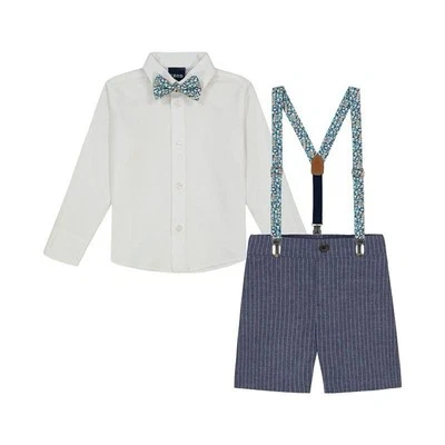 Новый IZOD ребенка ясельного возраста мальчика акцент отделки 4 изделия шорты комплект хлопковая смесь лето осень - Изображение 1 из 4