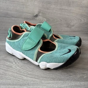 Nike Entrenadores Para Hombre Verde Reino Unido Talla 7 Puntera Dividida Rift 308662-301 Zapatos - Imagen 1 de 11