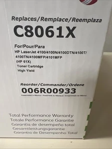 HP LaserJet 61X Toner, C8061X - Foto 1 di 3
