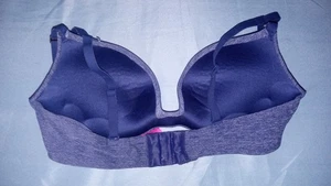 LA SENZA BODY KISS PUSH-UP BÜGEL GEPOLSTERT WANDELBAR PLUNGE BH 32B grau - Bild 1 von 5