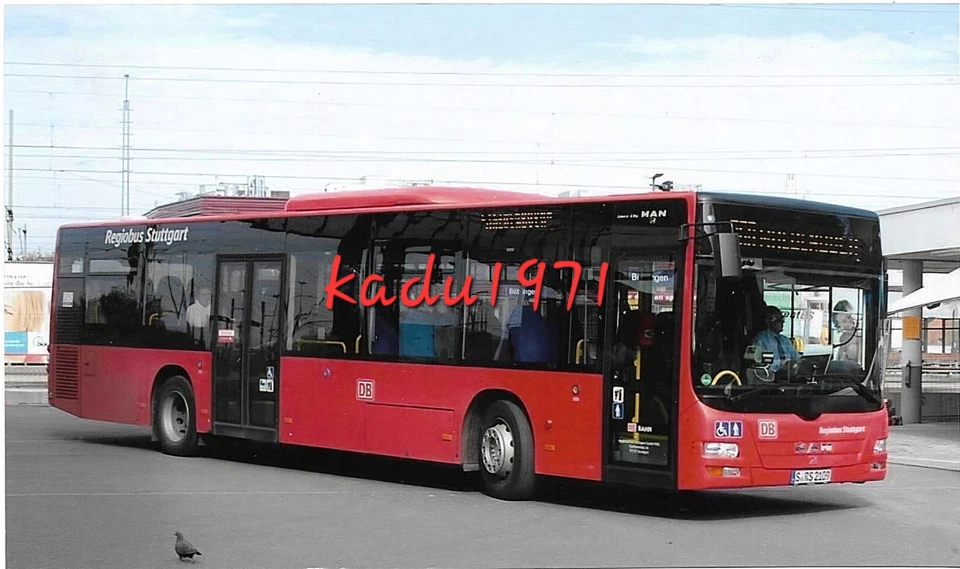 C45) Foto Böblingen Bhf. /ZOB, MAN NÜ323, DB Regiobus Stuttgart RBS (S-RS 2109)  - Bild 1 von 1