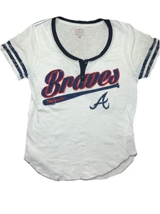 Atlanta Braves Tshirt Women’s Small 2018 Some Color Runs - Picture 1 of 11