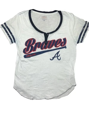 Atlanta Braves Tshirt Women’s Small 2018 Some Color Runs - Image 1 of 4