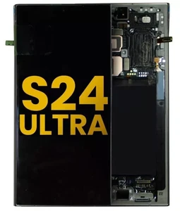 Original Samsung Galaxy S24 Ultra LCD Display Touchscreen Digitizer Rahmen - Bild 1 von 2